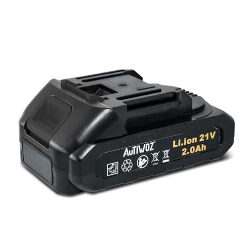 AUTIWOZ Cordless Car Polisher Battery 2.0Ah 21V, Only Compatible with W02PO64 5-Inch Random Orbital Polisher