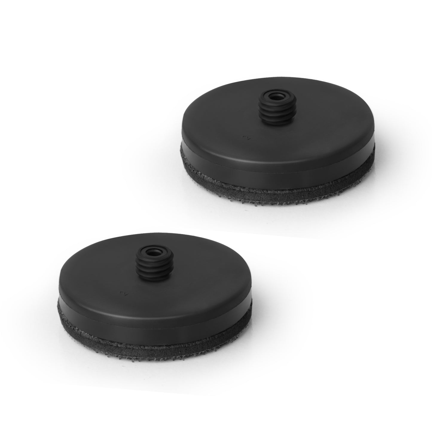AUTIWOZ Polishing Backing Plates (Black), Only Compatible with W02PO61/W02PO62 Mini Polisher 2PACK